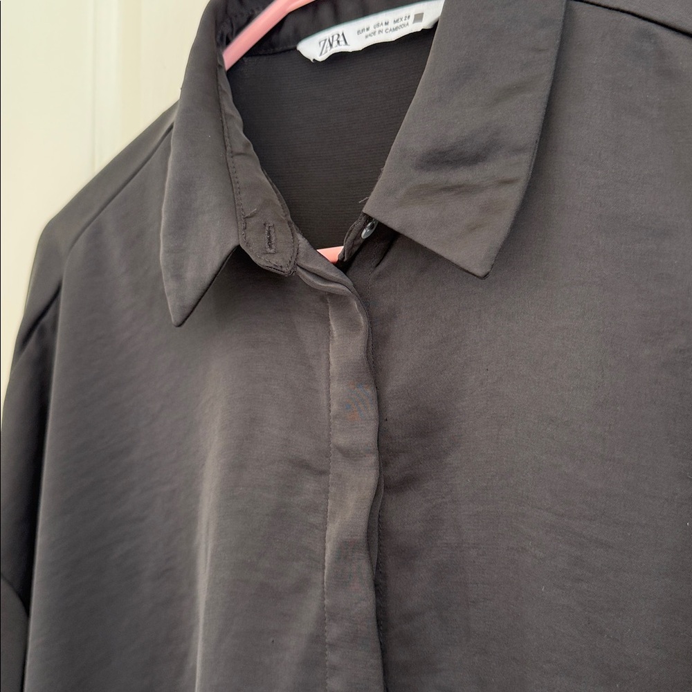 Zara Black Blouse - Picture 11 of 13